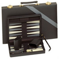 Black & Gray Travel Magnetic Backgammon Set